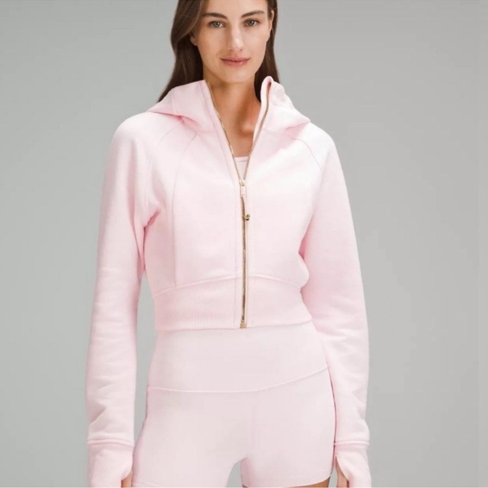 Lululemon Athletica Pink Zip-Up Hoodie